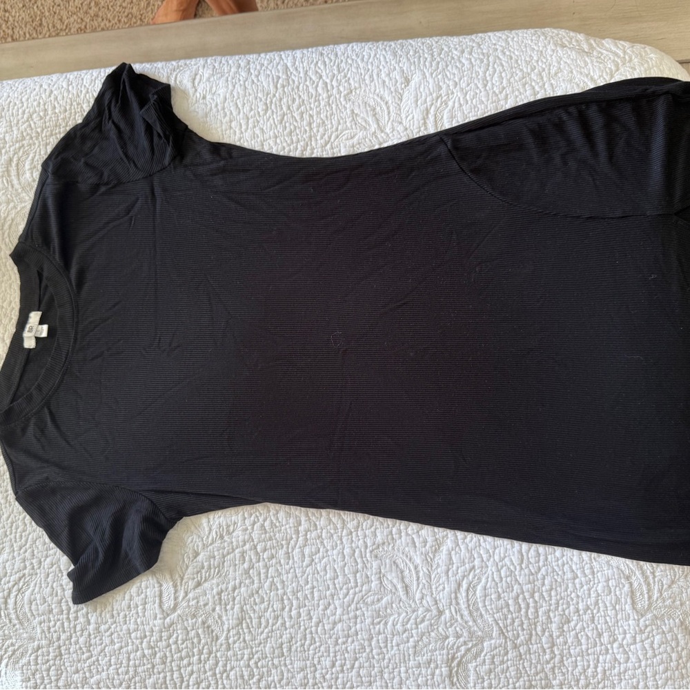 BP Charcoal Ribbed Top - Picture 3 of 3